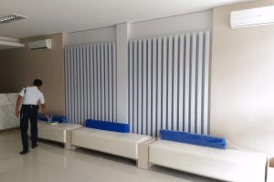 kursi tunggu Bank Woori Saudara kota madiun