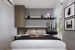 Kamar Tidur Utama Central Park Merr